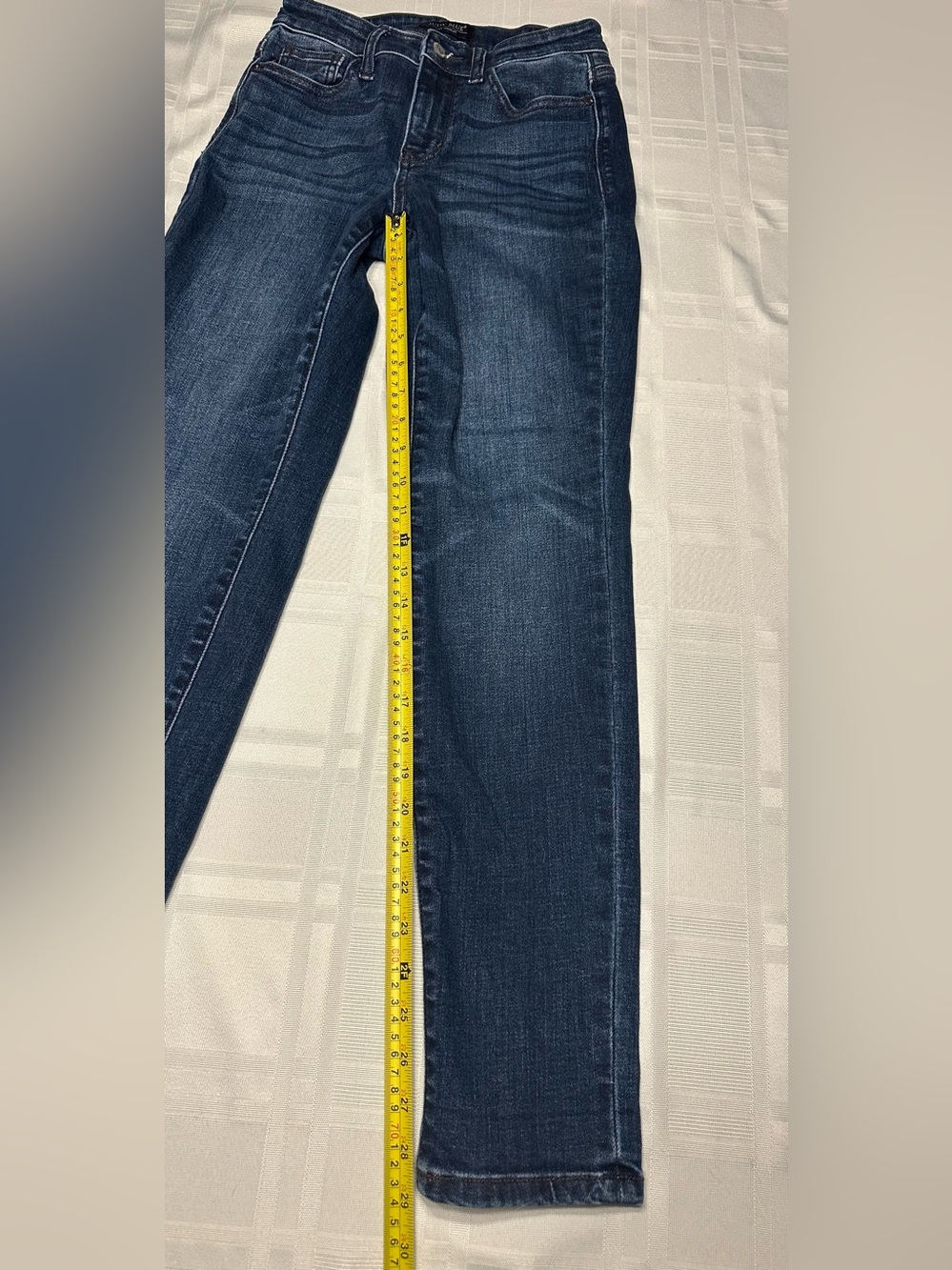 Judy Blue Skinny Fit Jeans Size 0 / 24 Denim Stretch JB82428DK Jean Jean Women - Picture 4 of 9